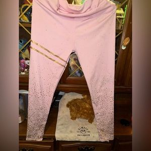 Hanas Fashion Socks Women Hot Stamping Tight High Waist Elasticity Sports Yoga